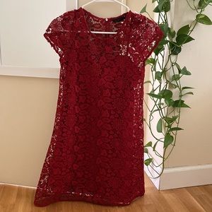 Red Lace Dress